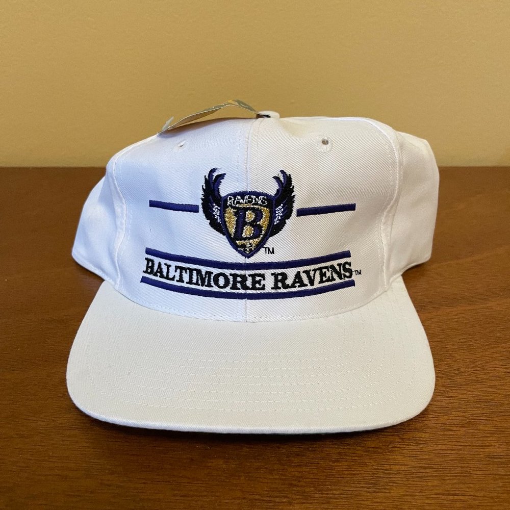 Baltimore Ravens Rare Vintage 90s NFL Snapback Hat NWT The Game